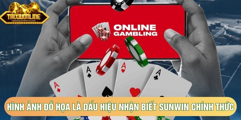 Hình ảnh đồ họa là dấu hiệu nhận biết sunwin chính thức