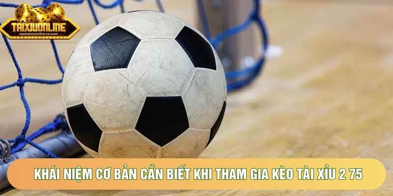 Khái niệm cơ bản cần biết khi tham gia kèo tài xỉu 2 75