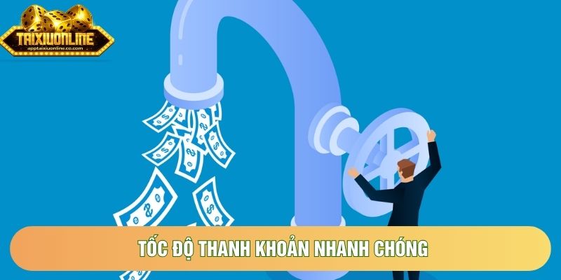 Tốc độ thanh khoản nhanh chóng